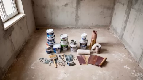 Lista rzeczy potrzebnych do wykończenia mieszkania