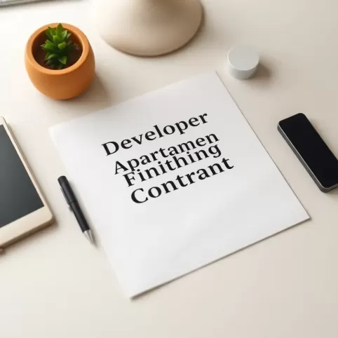 Umowa na wykończenie mieszkania deweloperskiego wzór