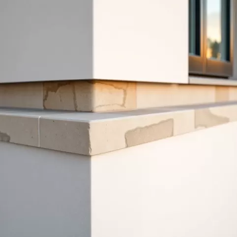 Wykończenie cokołu domu