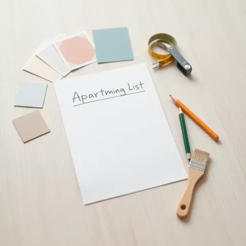 Wykończenie mieszkania lista zakupów