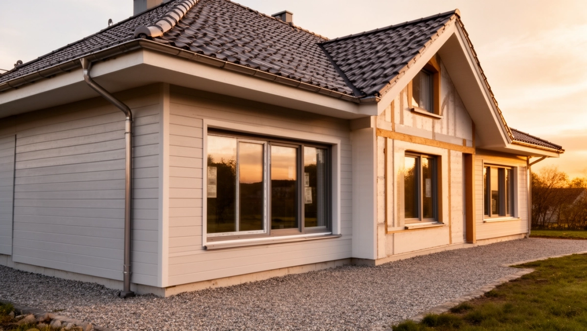 wykończenie domu na zewnątrz